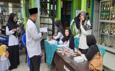 Penerimaan Peserta Didik Baru (PPDB) Gelombang I di MI Nurul Qur'an Pagutan Berlangsung Sukses